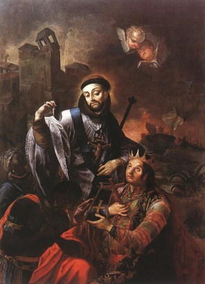 요한 루카스 크래커_인디안에게 세례를 주는 솔라노의 성 프란치스코.jpg